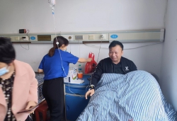 探望員工送真情，殷切關(guān)懷暖人心——昂仕科技慰問受傷員工！